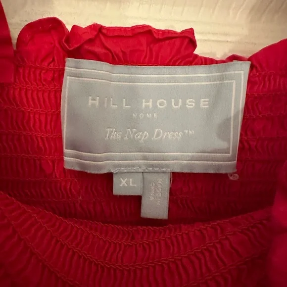 Hill House Vibrant Red Nap Dress - Picture 3 of 4